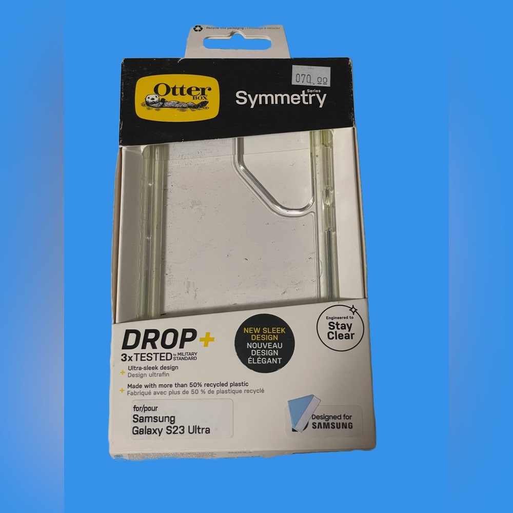 OtterBox Samsung Galaxy S23 Ultra Symmetry Series Case - Clear